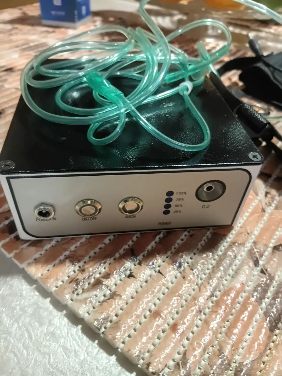 Concentrador de oxigênio portátil a bateria