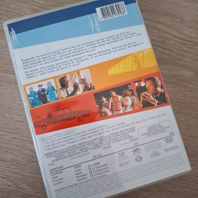 DVD: Prenda-me se for capaz - Foto 2