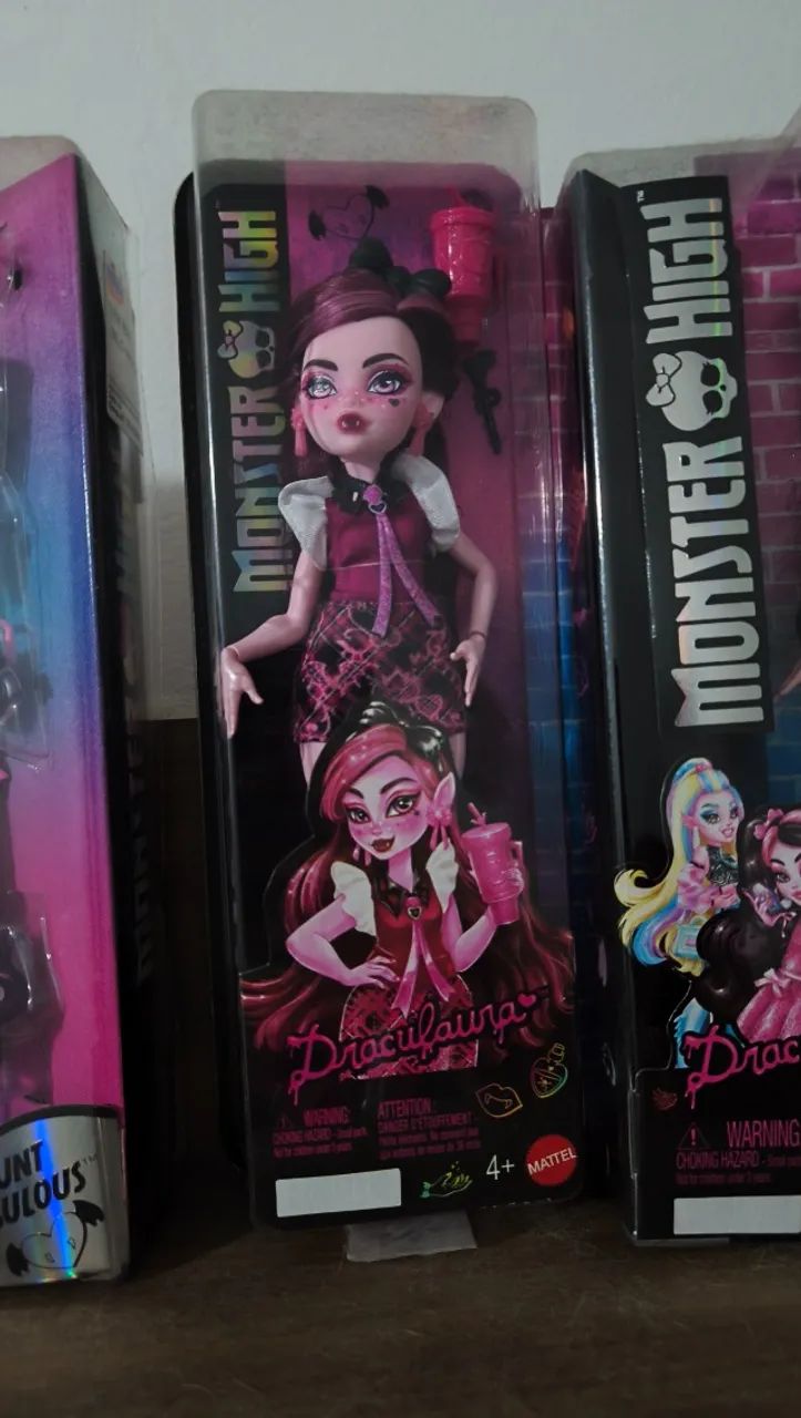 Monster High - Draculaura G3 pacote com 3  - Foto 3