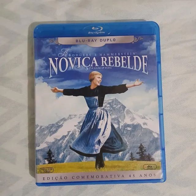 blu ray noviça rebelde duplo
