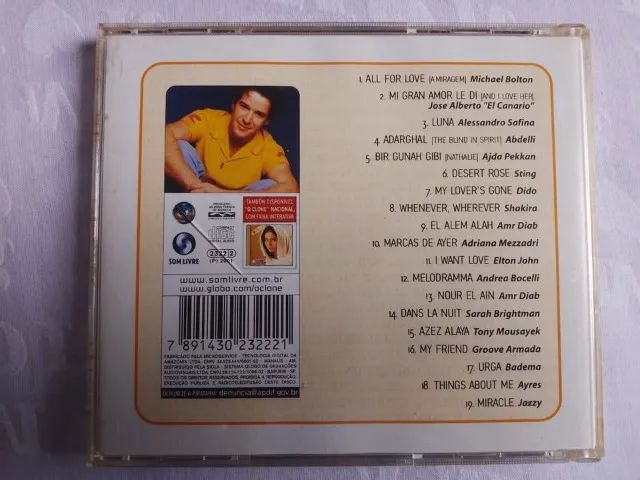 CD O Clone Internacional Som Livre - Foto 4