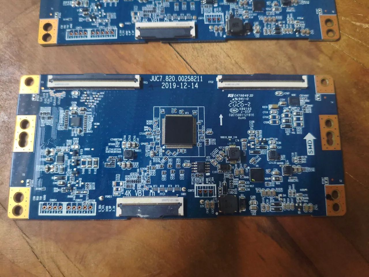 Placa T-Con (Placa de Controle de Tela tv 60 polegadas Philco 