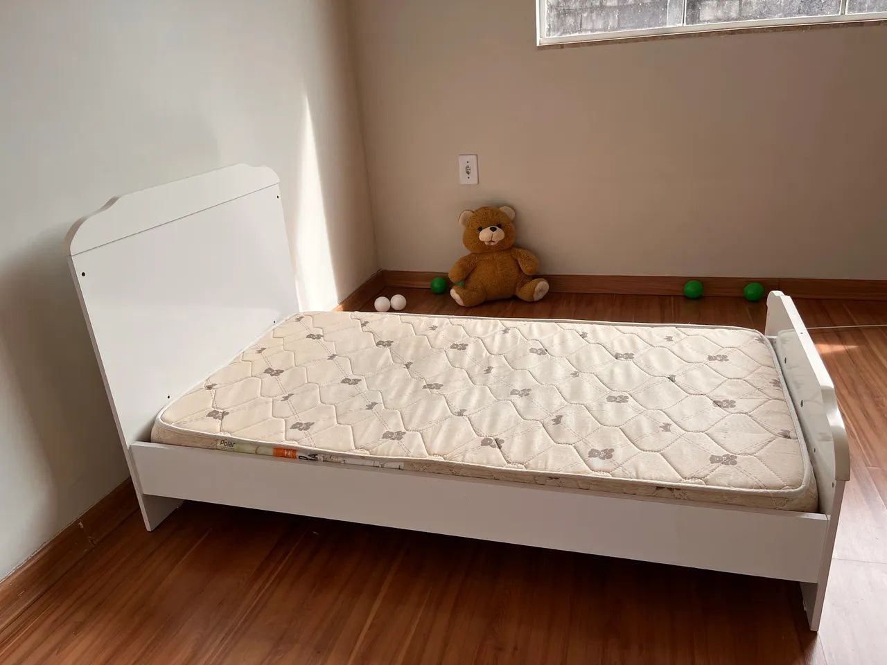 Berço 2 em 1 que vira cama  - Foto 5