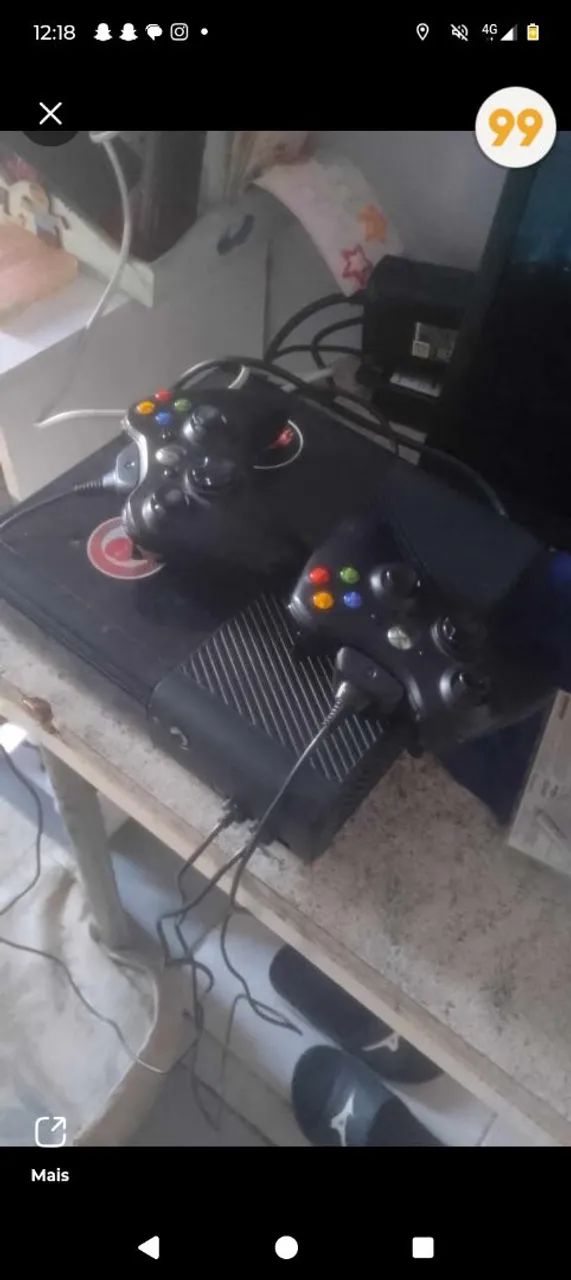 Vendo Xbox 360 dois controles kinect
