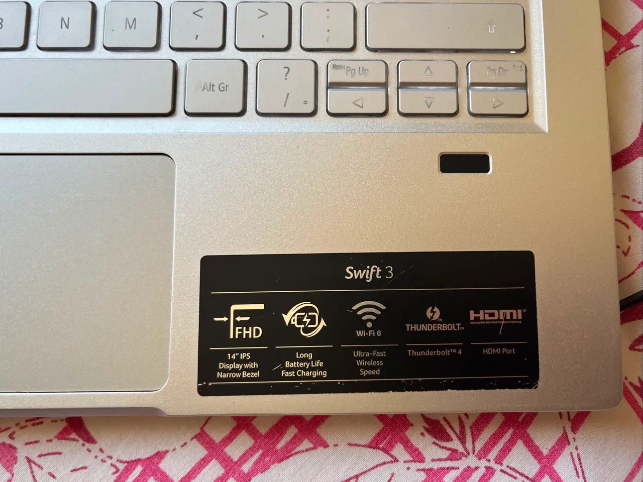 Acer Swift 3 Intel Evo i5 11ª Geração | 8GB RAM | SSD 1TB | 14? Full HD  - Foto 2