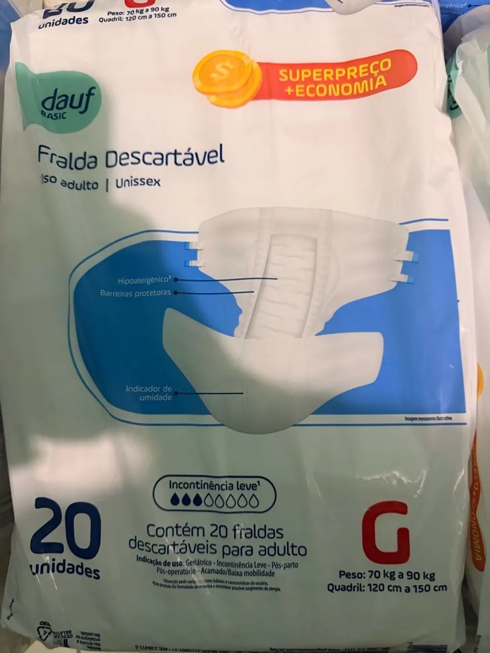 Fralda Geriátrica G
