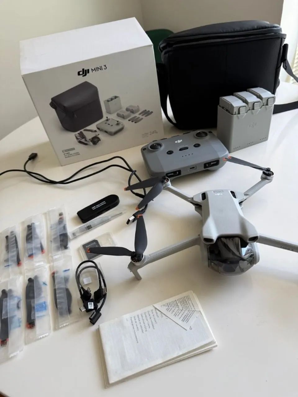 Drone DJI Mini 3 - Combo Fly More - Drones - Santos Dumont, Juiz