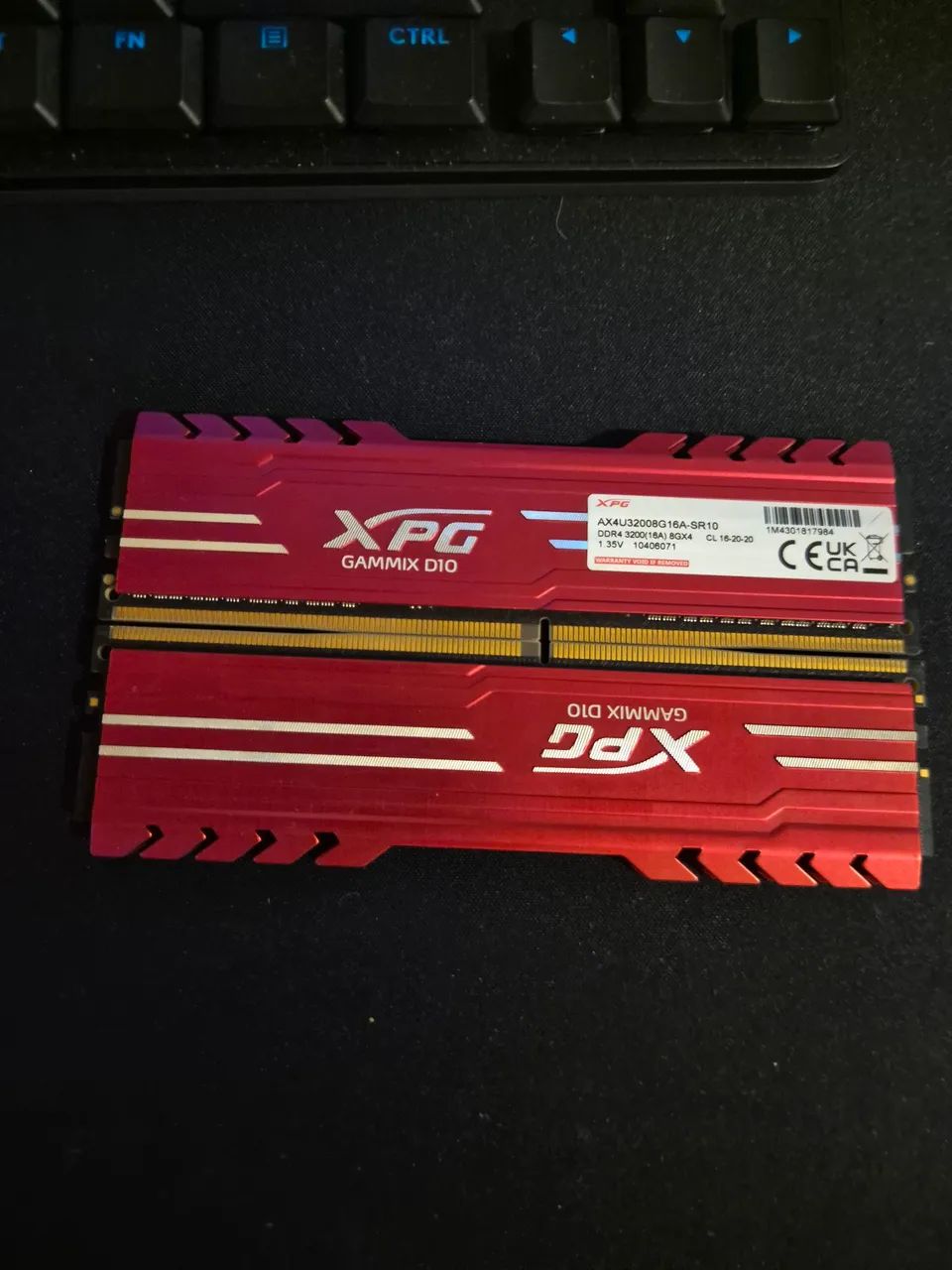 2x8gb hyperx Fury 3200mhz CL16
