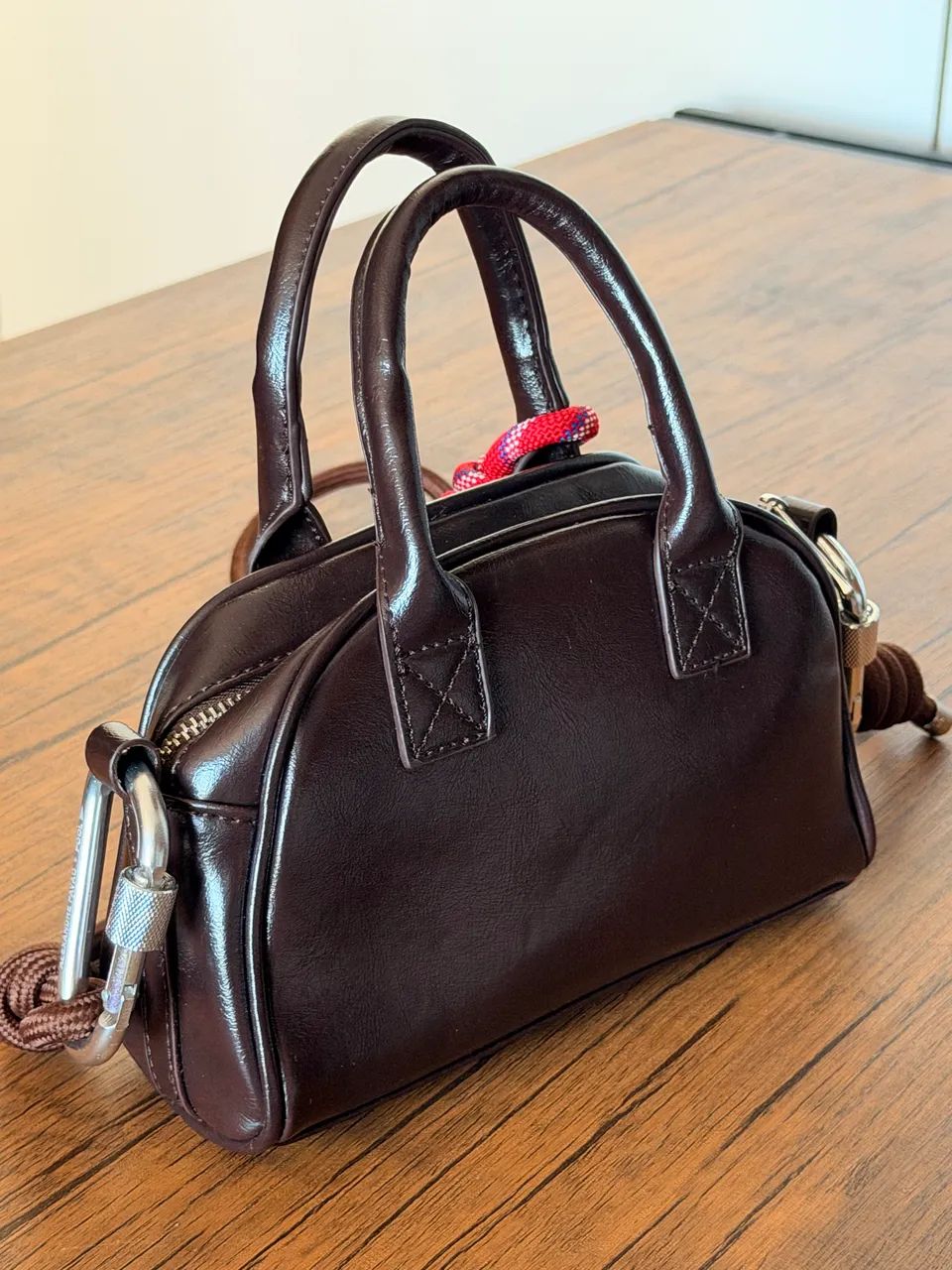 mini bag alexandre pavão riachuelo marrom - Foto 4