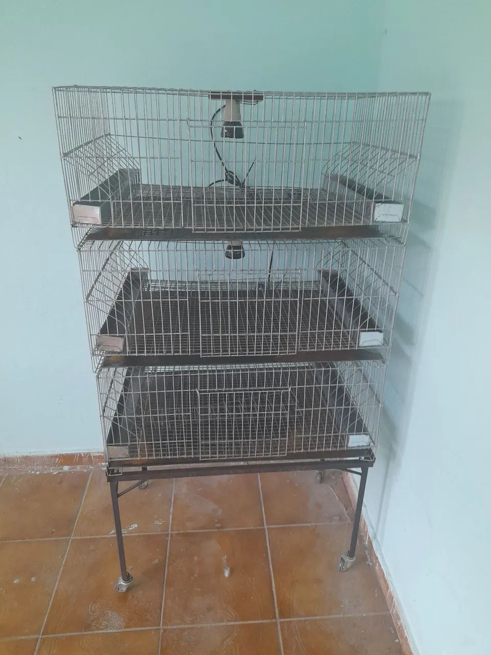 Viveiro com 3 gaiola 750$ santo André 