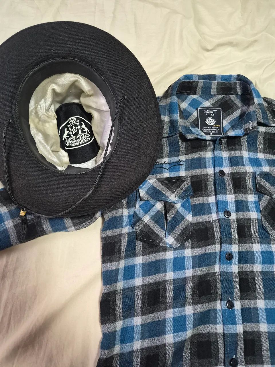 Blusa xadrez m
