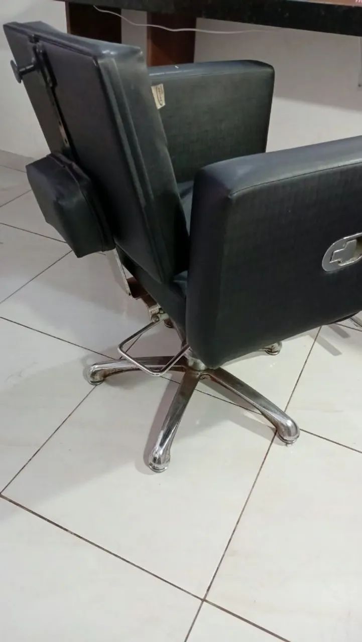 Cadeira de cortar cabelo 