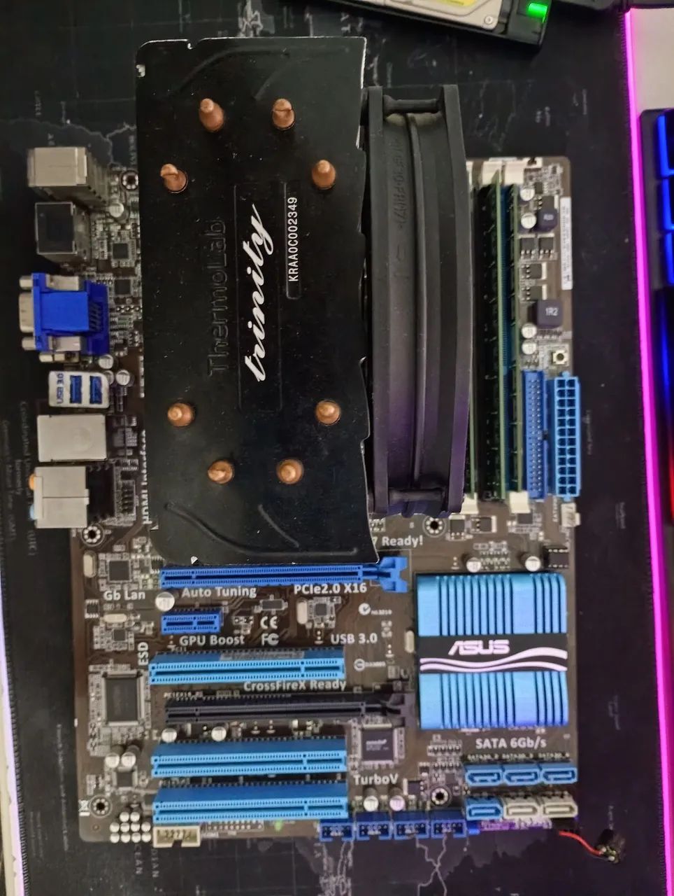 Kit Xeon E3-1230 v2 + 28GB RAM + ASUS P8H67-V (SEM HD e SEM placa de vídeo) - Foto 5