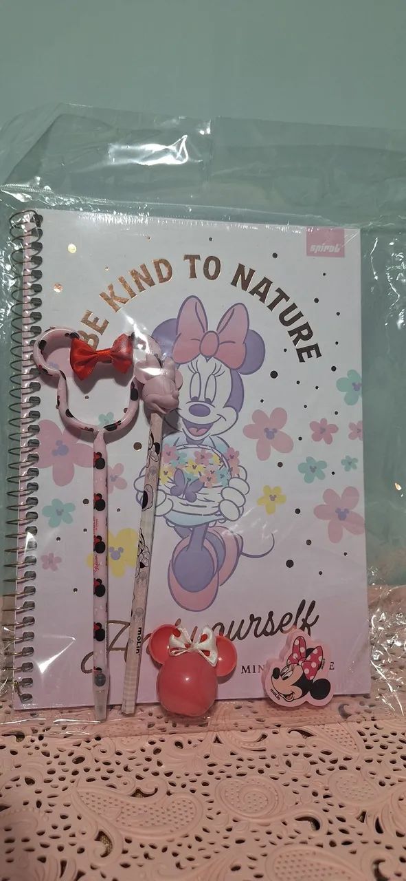 Caderno Minnie