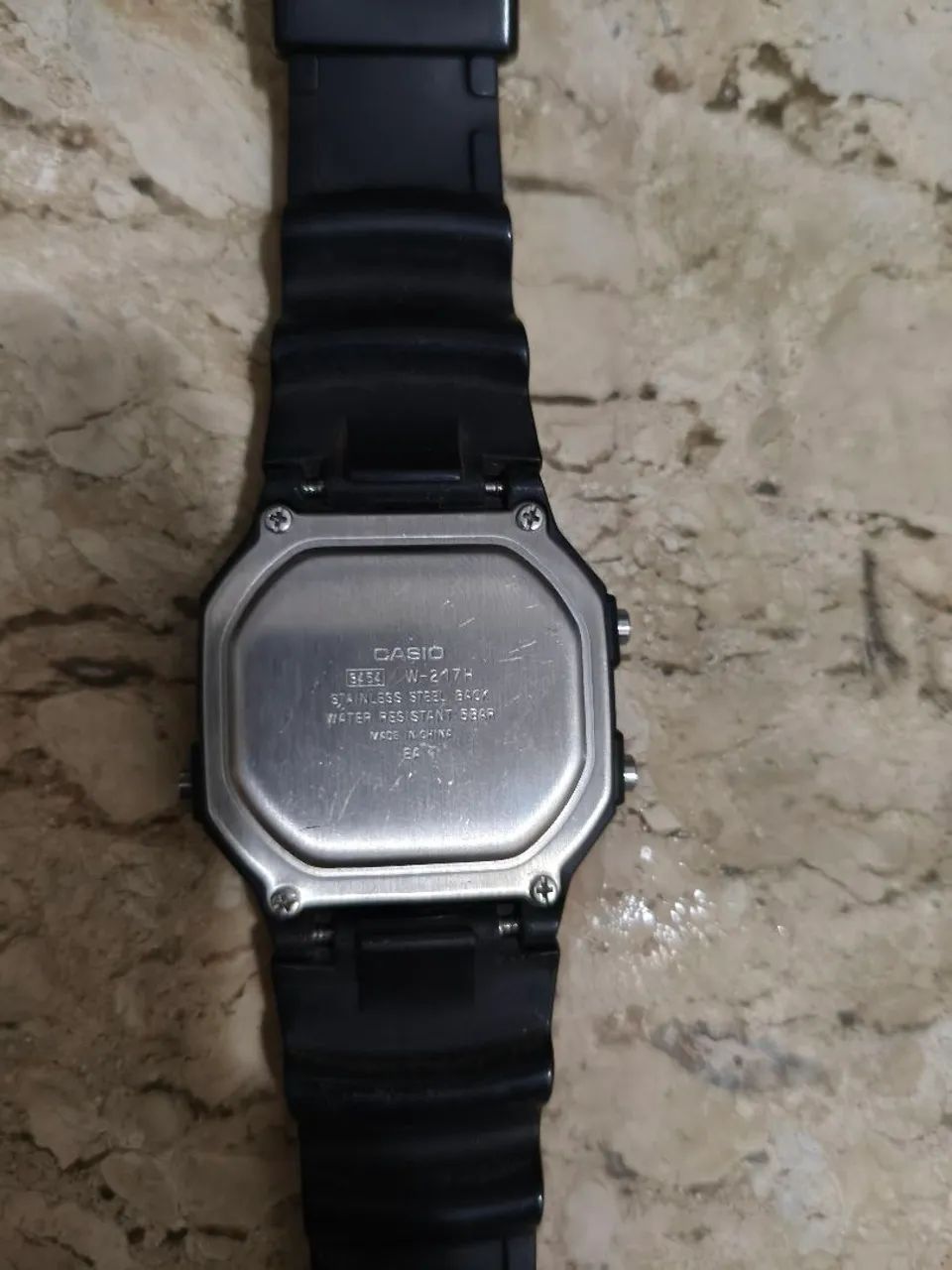 CASIO W 217H , USADO , SEM DEFEITO - Foto 5