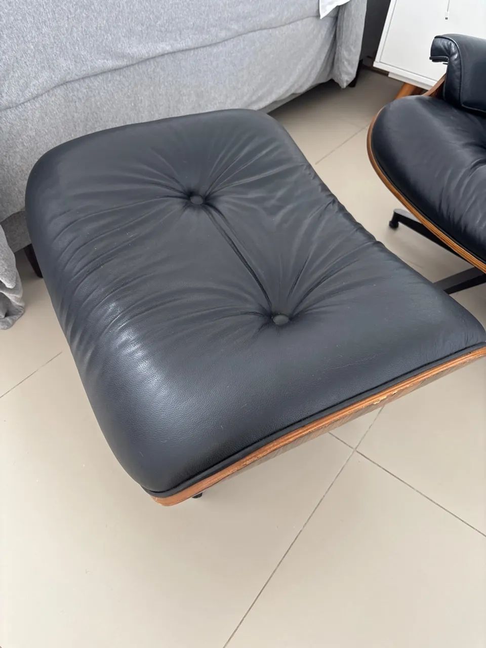 Poltrona Charles Eames couro legítimo - Foto 2