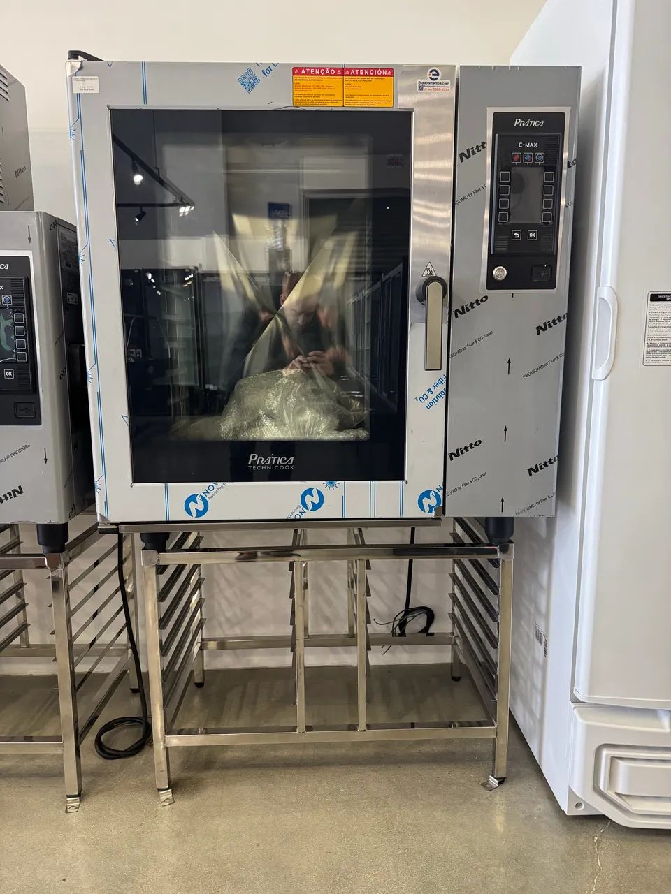 Forno Combinado Higienização Automática Prática C-MAX EVO 10 Elétrico - Foto 3