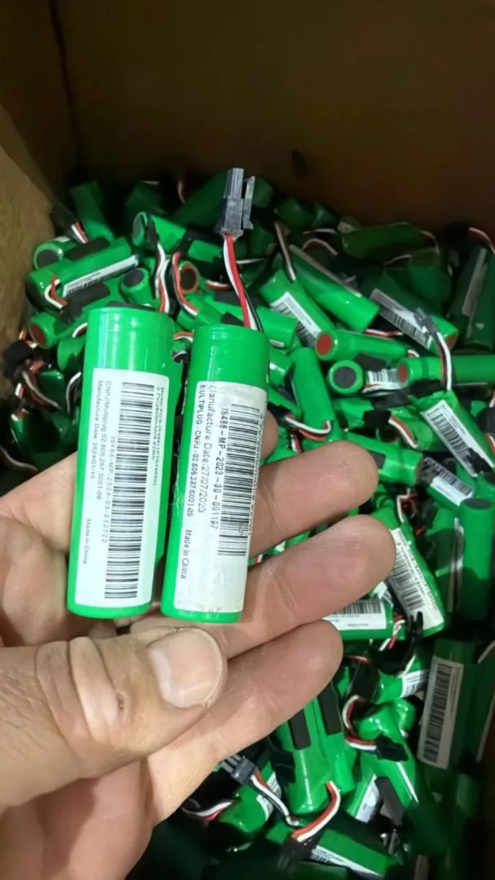 Bateria de litio maquininha 