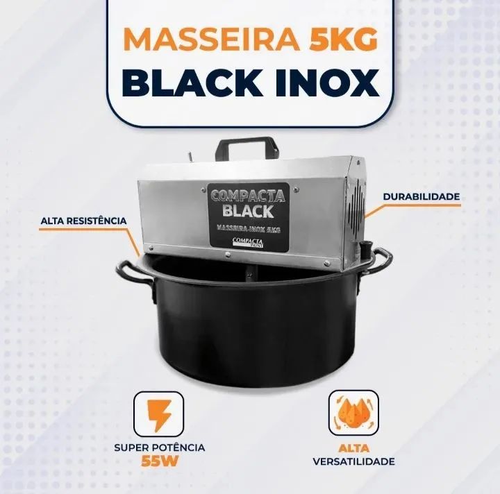 Amassadeira 5kg Batedor de Massa Masseira Compacta Print - Foto 4