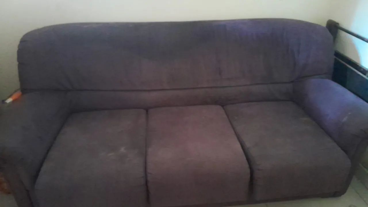 Sofa cama com colchão, LEIA AS OBSERVAÇÕES DO ANÚNCIO.