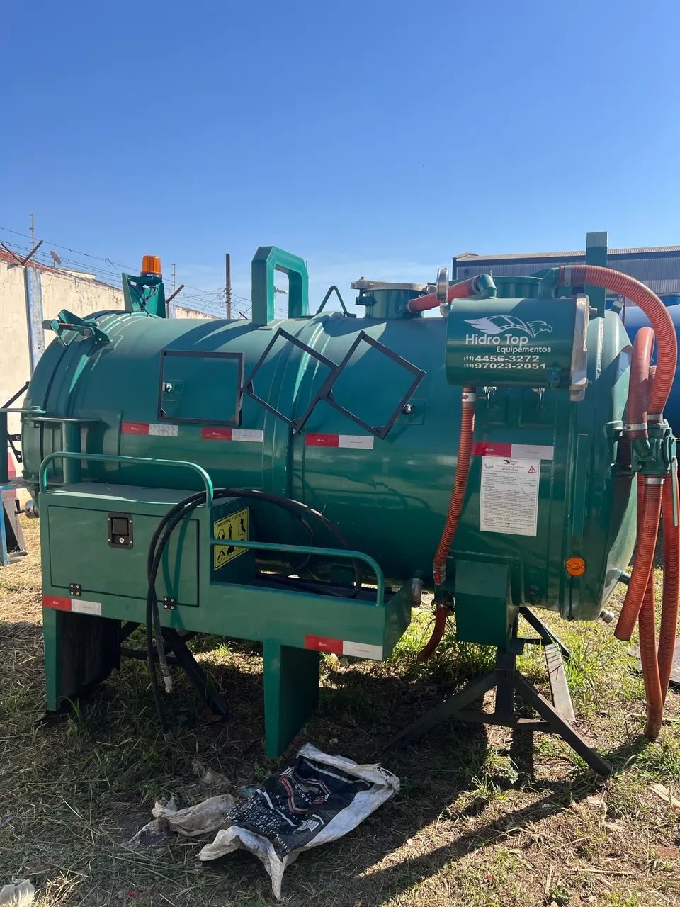 Tanque Combi Hidro Top 3.500L - 2500 Vácuo + 1000 Hidrojato  - Foto 2