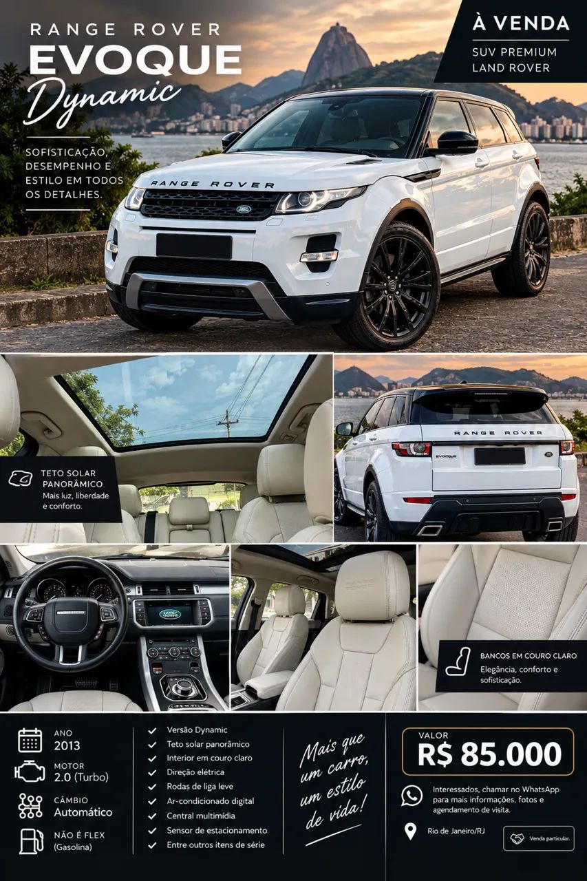 Land Rover Range Rover Evoque Prestige 2.0 Aut. 5P 2013