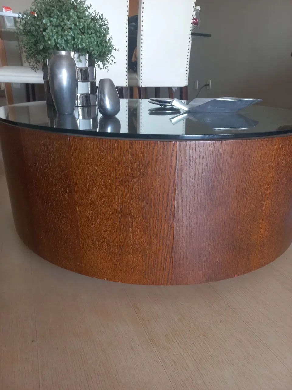 Mesa de Centro redonda, em design elegante e sofisticado . - Foto 2