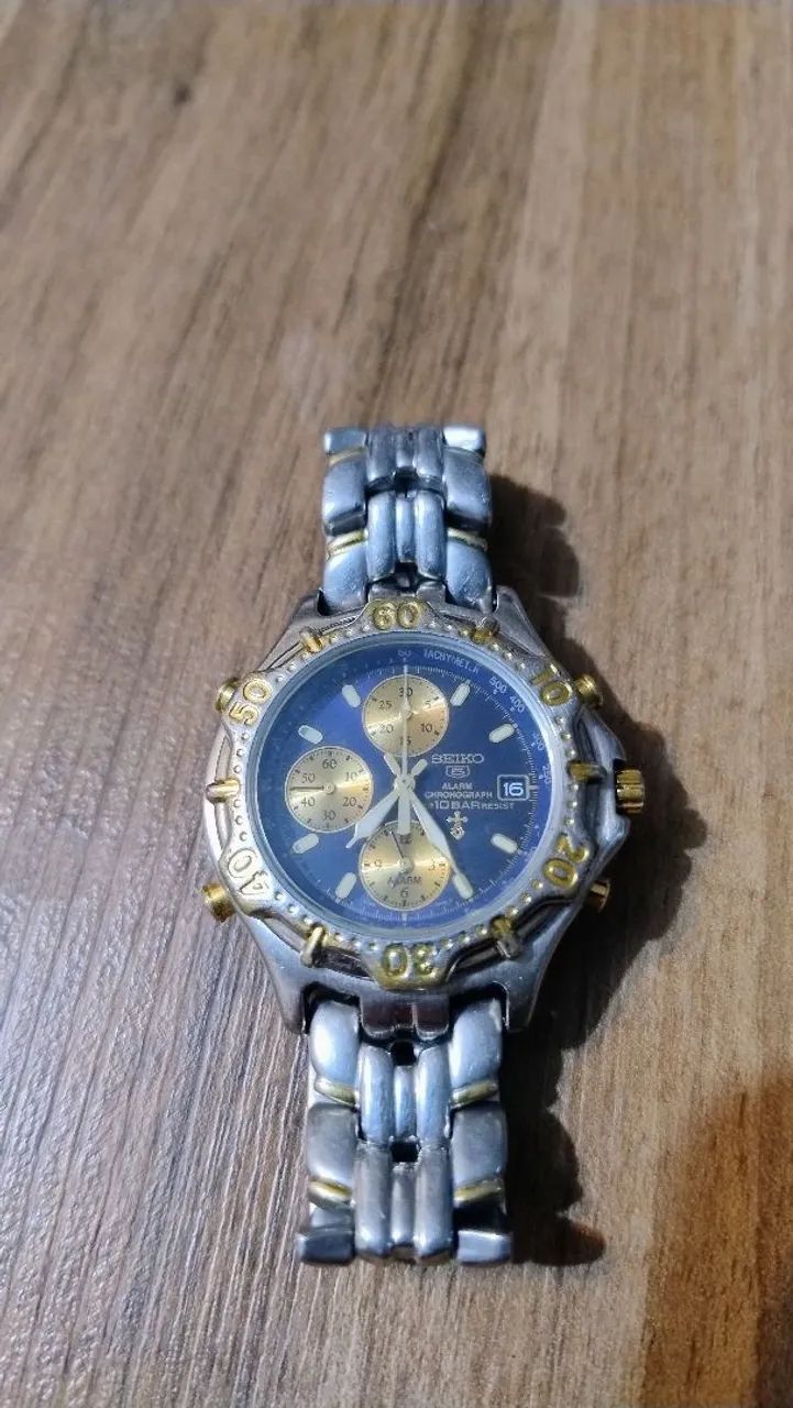 Relógio Seiko cronógrafo 