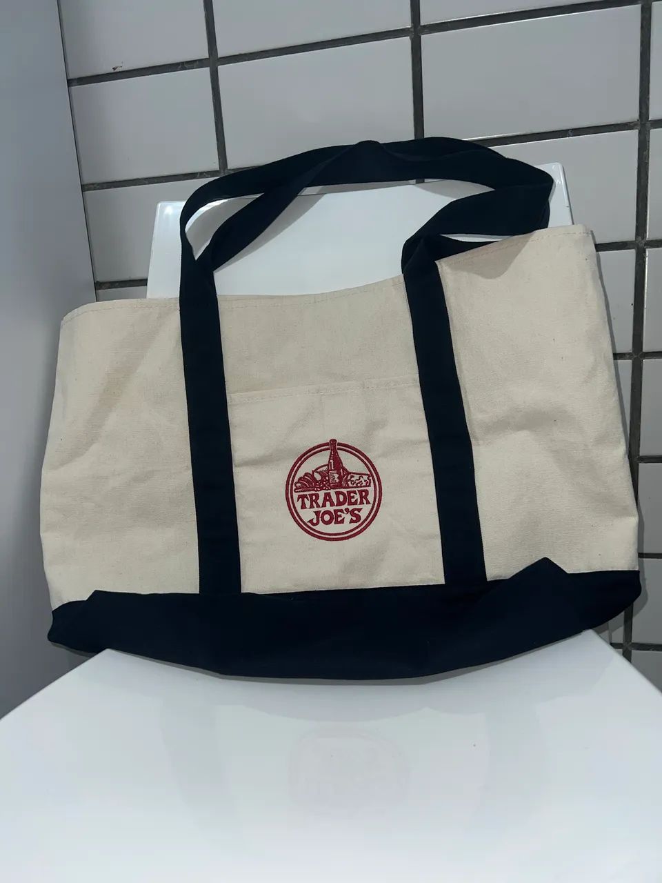 Bolsa Reutilizável Trader Joe's - Foto 3