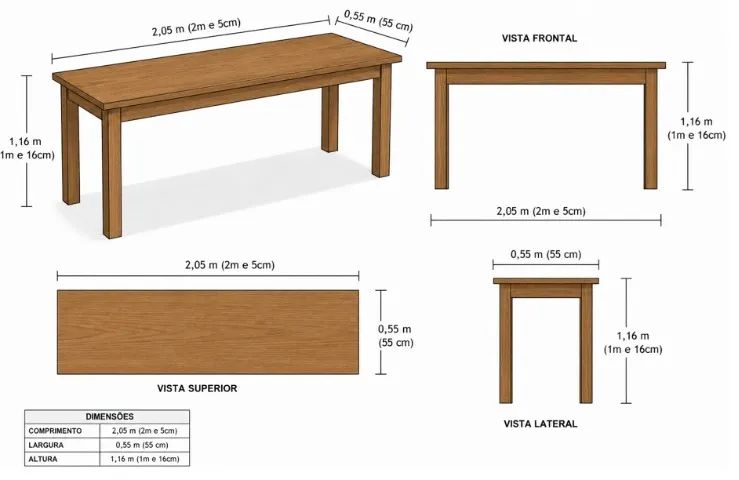 Mesa para Computador - Foto 3