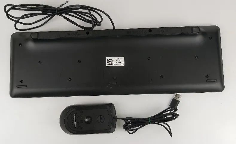 Teclado Dell USB com fio 0TY1YN + Mouse Dell USB com fio MS116 - Foto 2