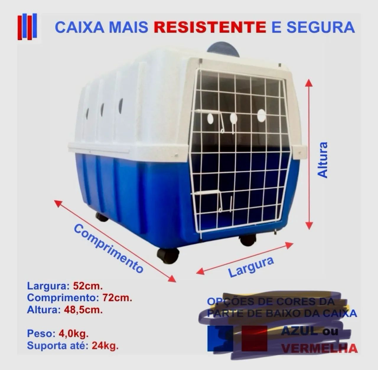 Caixa de transporte Click New 3 - Foto 2