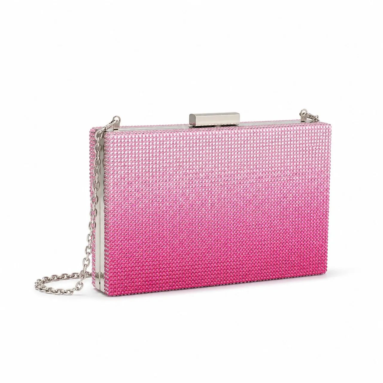 Bolsa de strass rosa Zara nova  - Foto 5