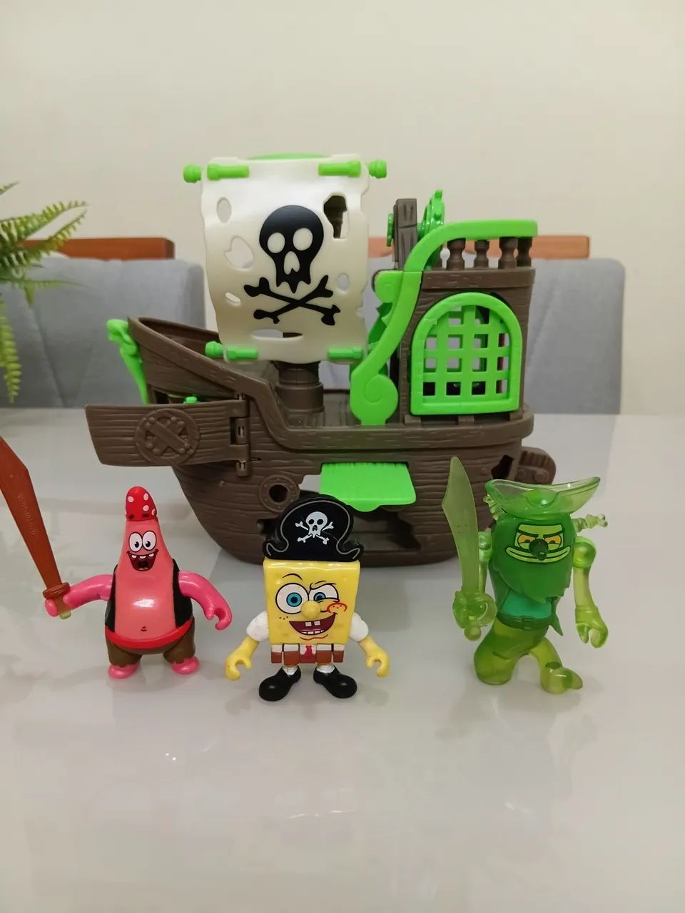 barco holandês voador bob esponja imaginext - Foto 3