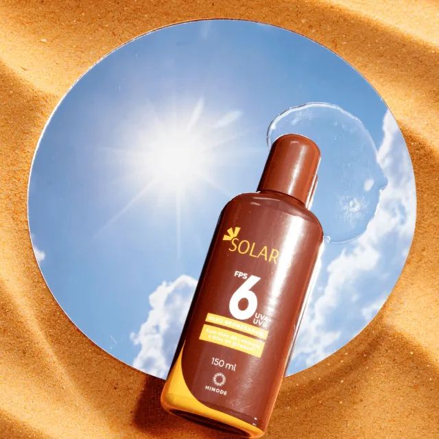 Óleo Bronzeador FPS 6 Uva E Uvb Solaris 150ml - Foto 3