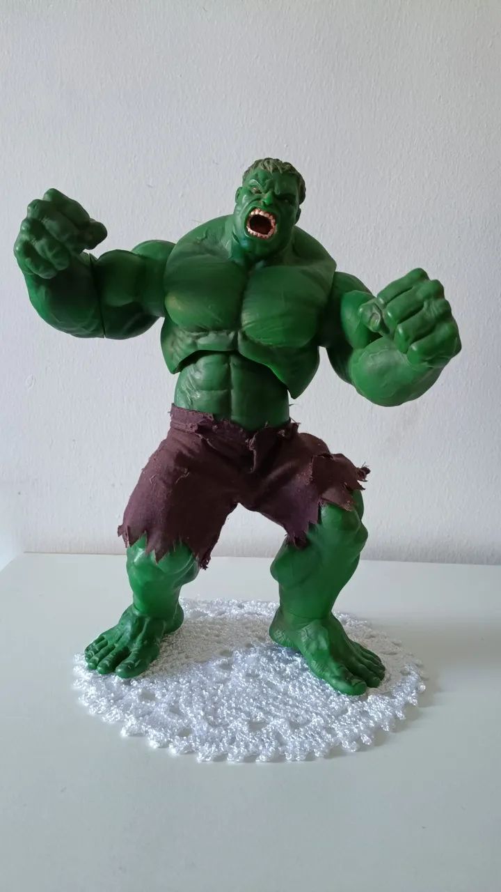 Miniatura do Hulk, uma miniatura em excelente estado de conservação 