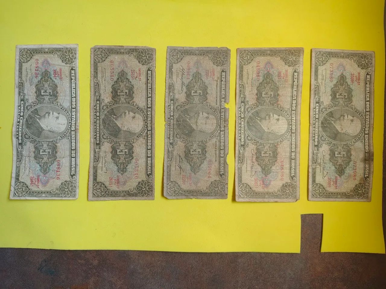 Cédula Antigas notas  - Foto 5