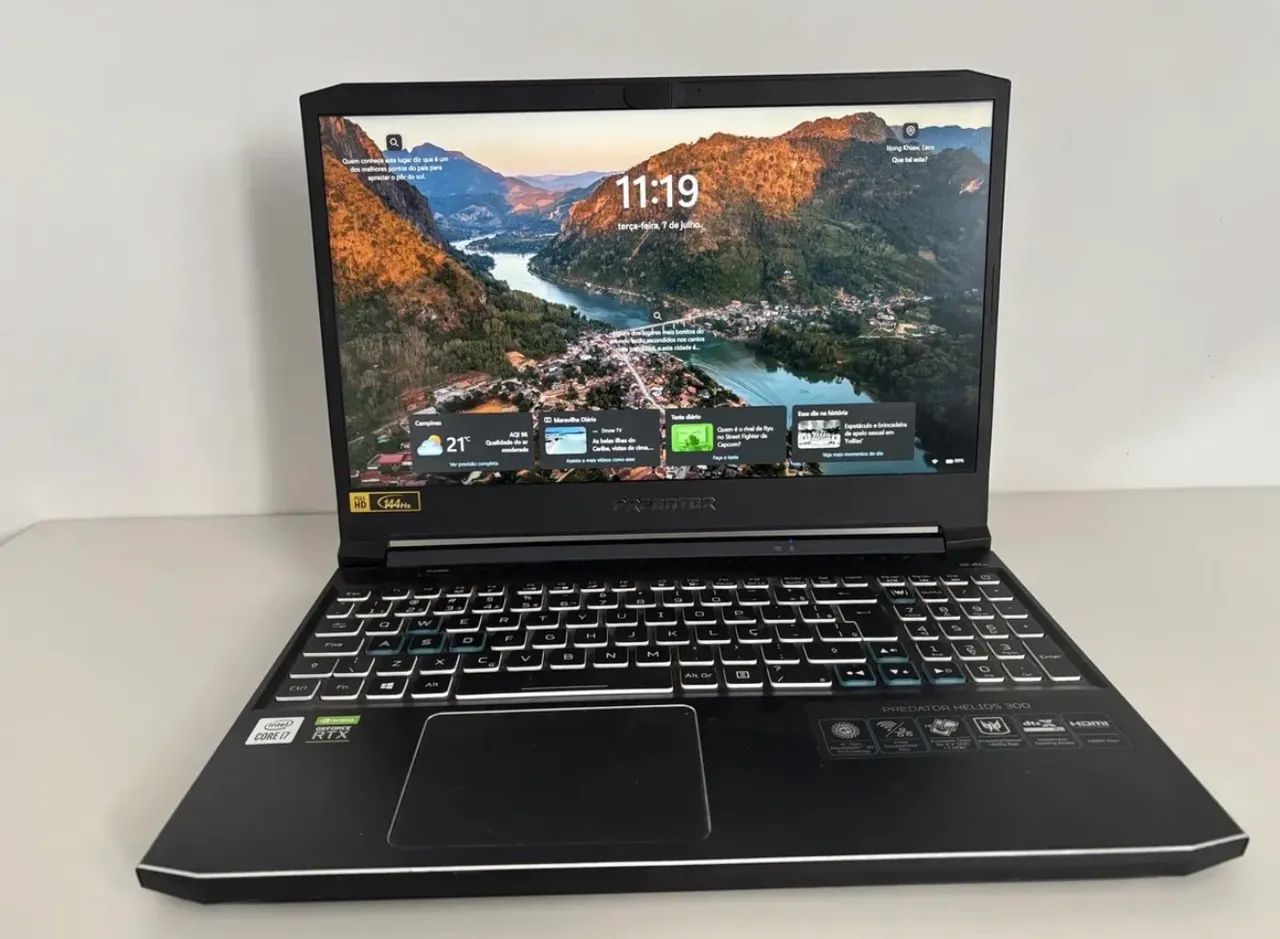Acer Predator Helios 300 notebook gamer