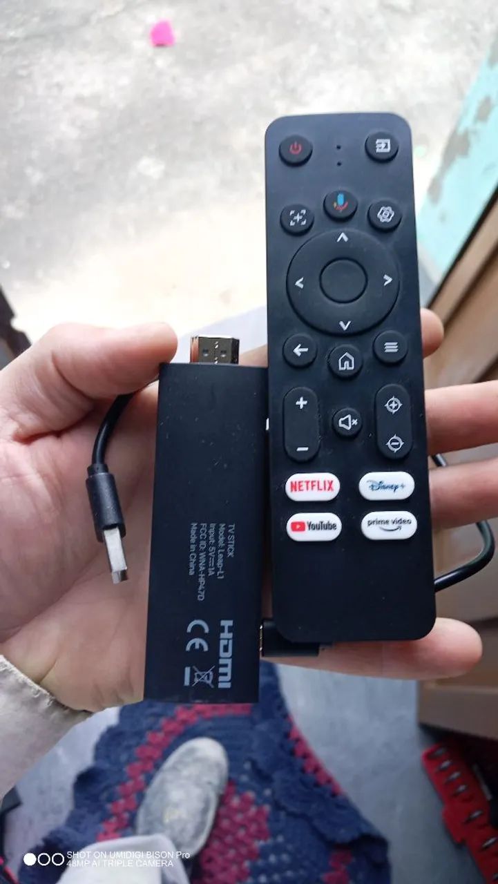 Fire Stick Google Assistente Android com comando de voz 