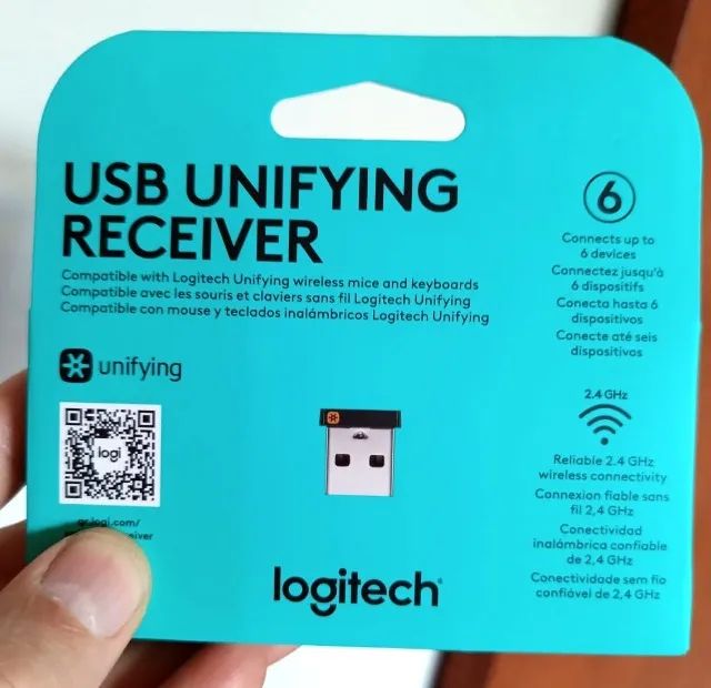 Receptor Logitech Unifying USB Original - Novo Lacrado (Nunca usado) ( teclados , mouse ) - Foto 2