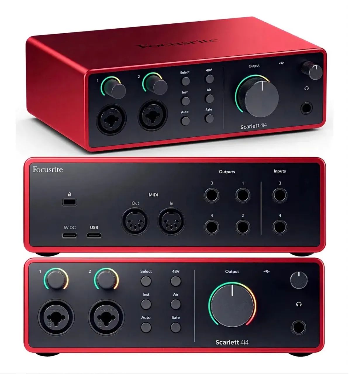 Focusrite Audio Interface 4i4444717134051420162