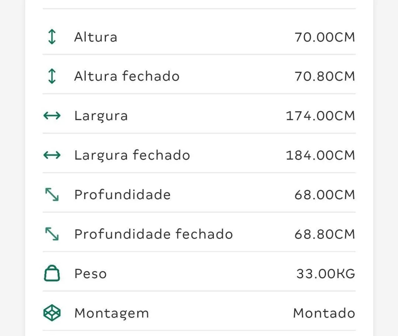 Sofá Executivo Tok Stok 3 Lugares  - Foto 3