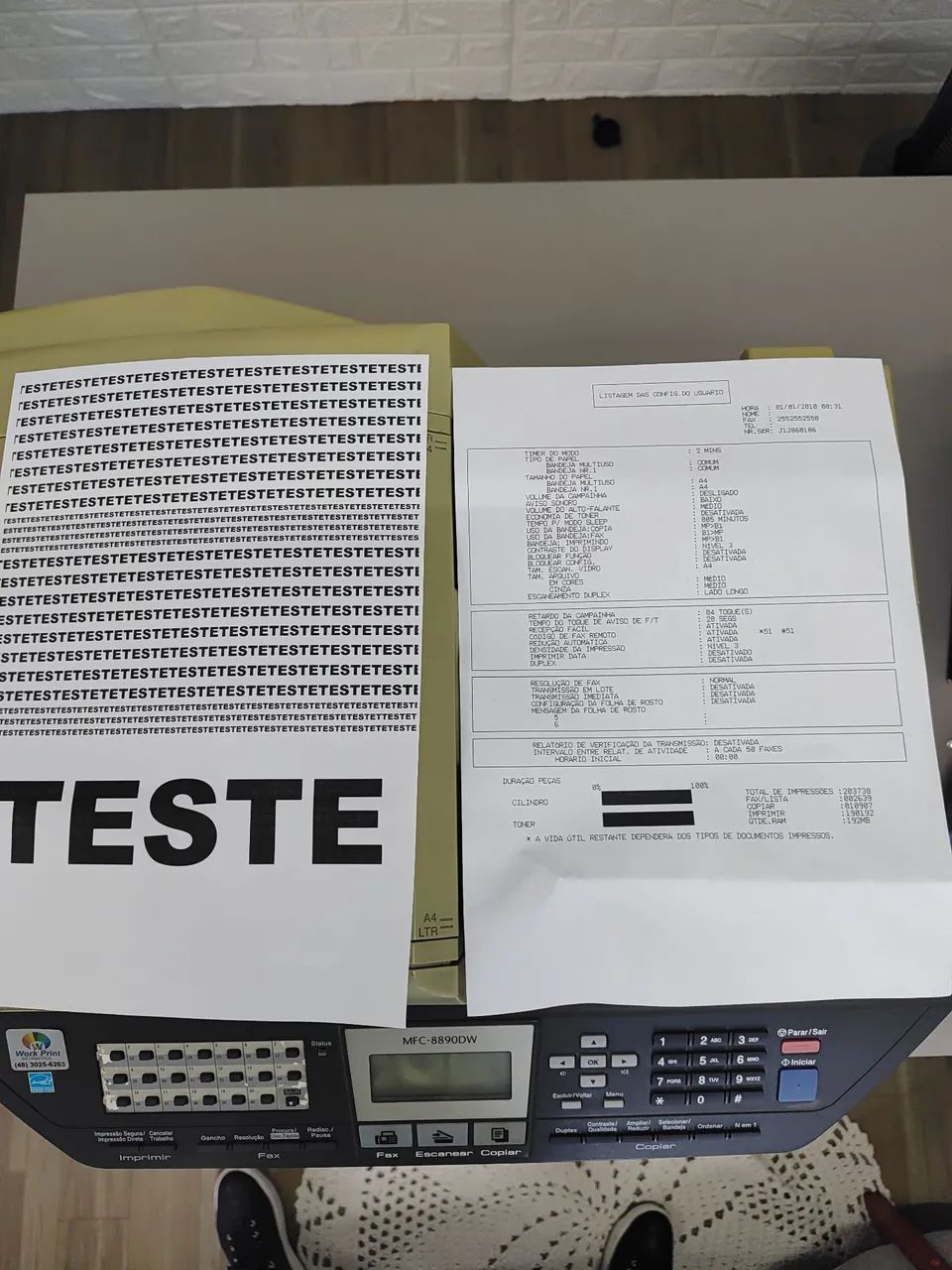 Multifuncional Brother MFC-8890dw - Foto 2