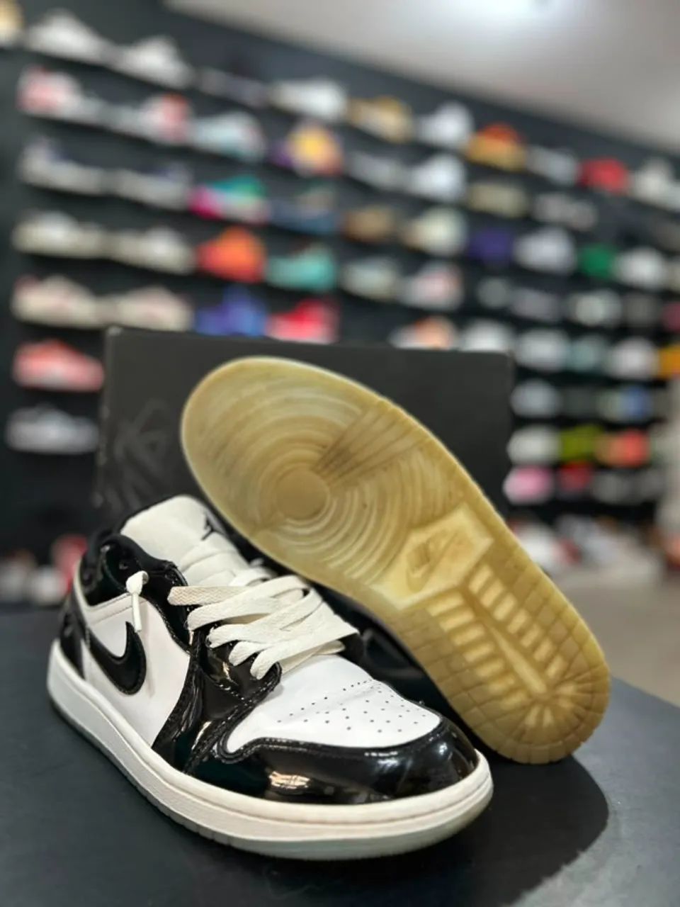 AIR JORDAN 1 LOW "CONCORD" - Foto 3