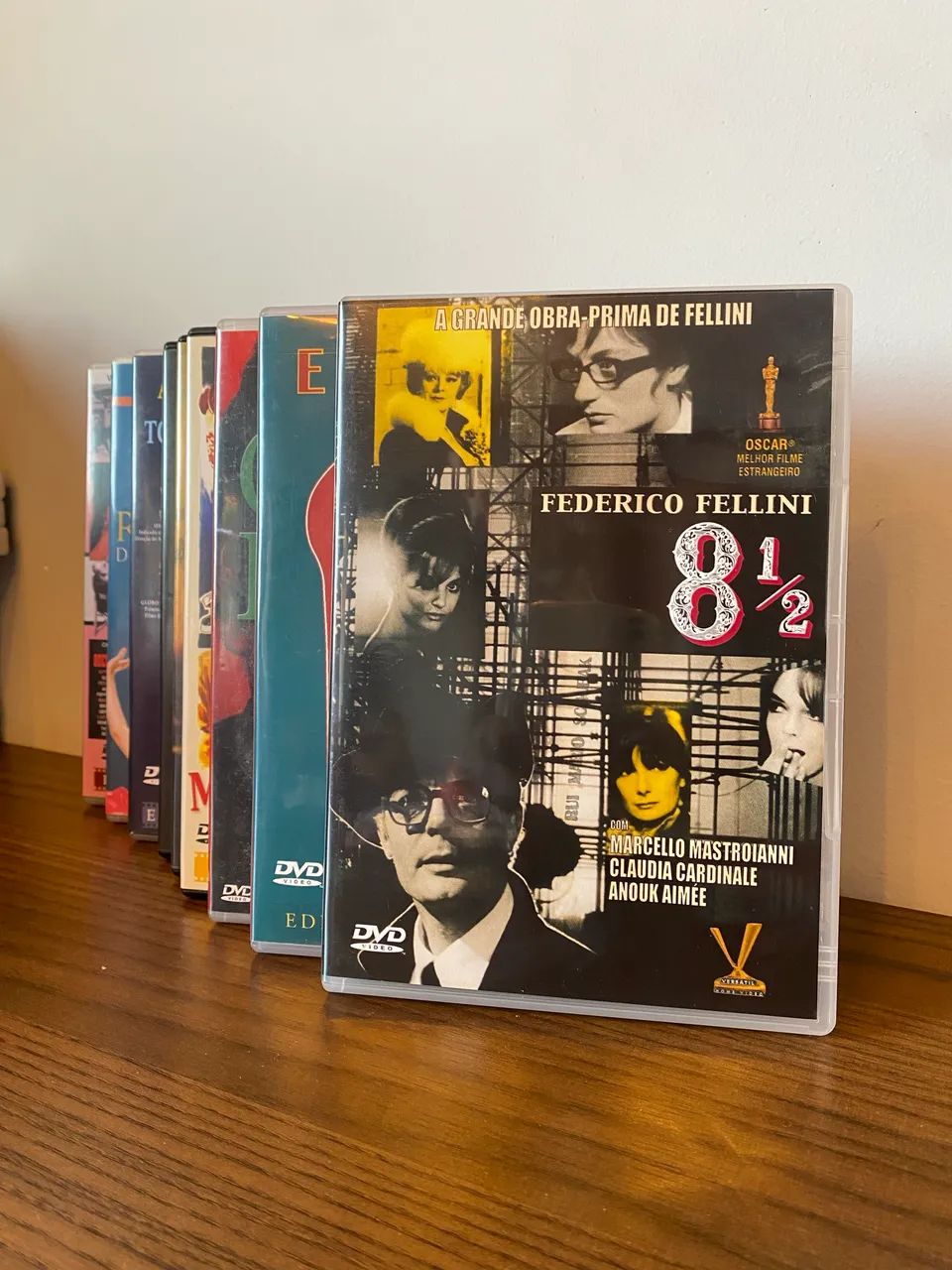 Lote Raro Federico Fellini DVD - 8½ + Edições de Colecionador
