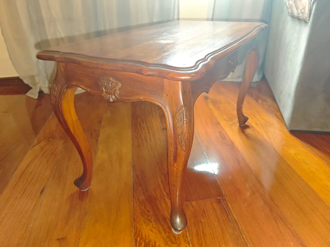 Mesa madeira maciça tipo inglesa - Foto 3