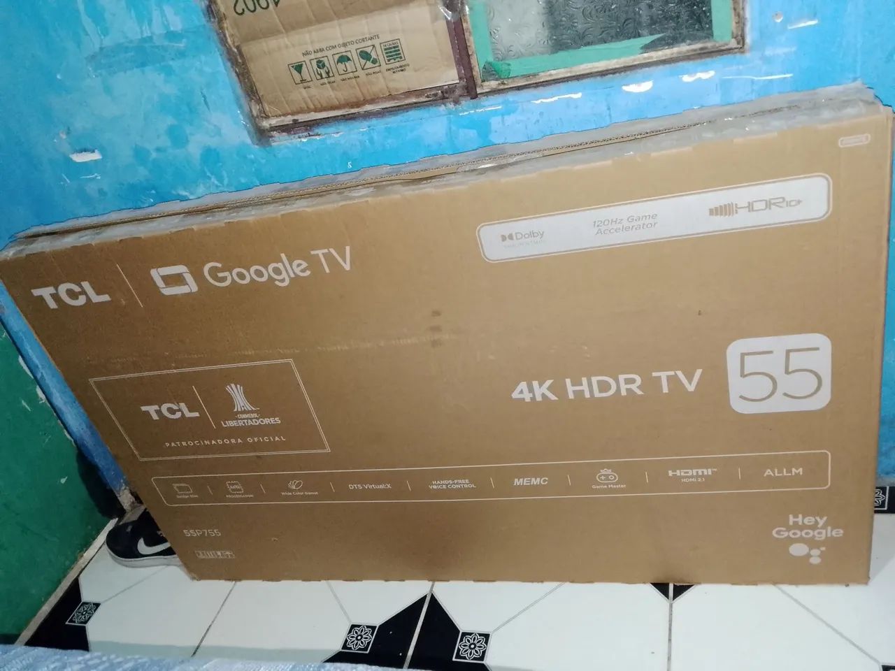 Vendo uma tv 55 polegadas TCL nova  - Foto 2