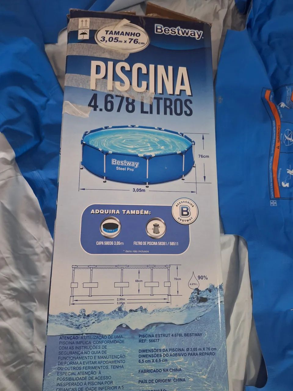 Piscina 4768 litros