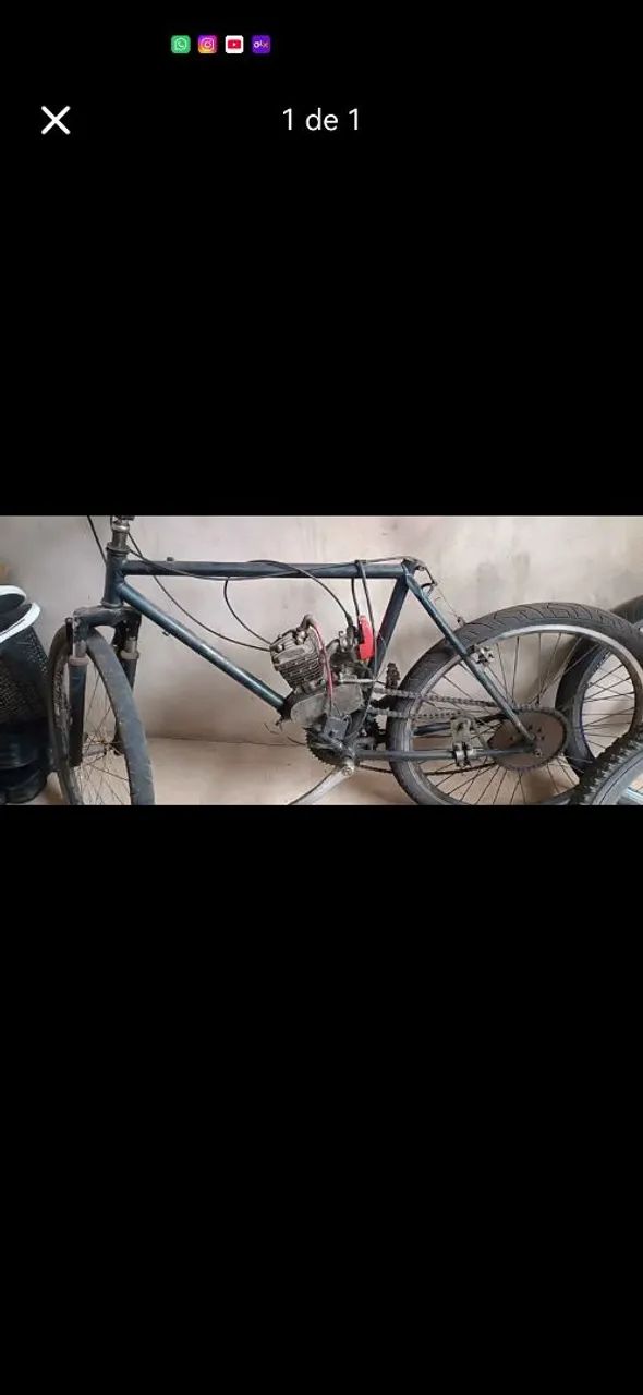 motorizada 50cc parada