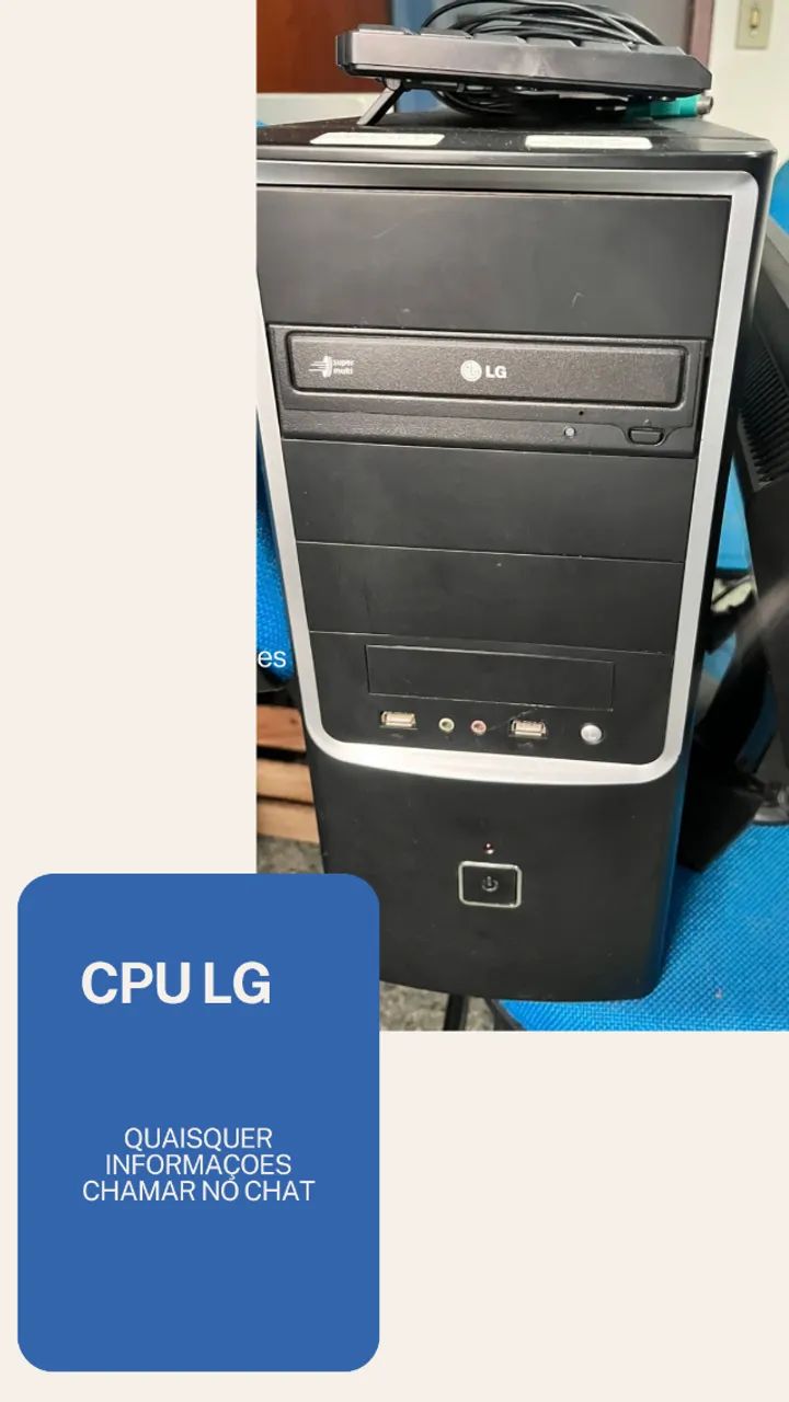 COMPUTADOR COM CPU +  TELA - Foto 3